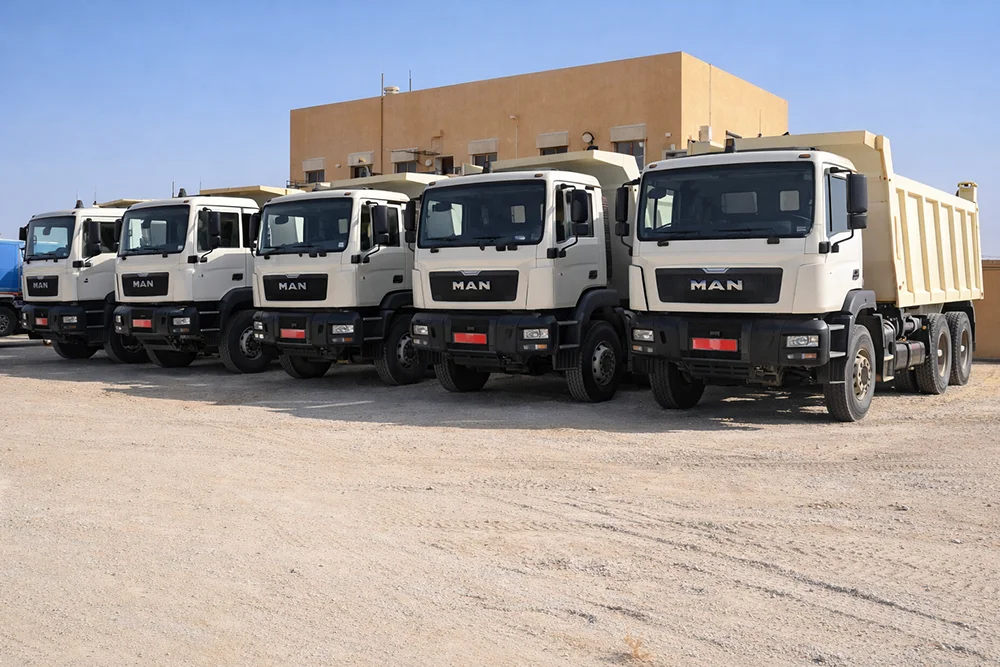 MAN Dump Truck Lineup